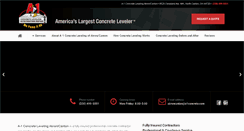 Desktop Screenshot of a1concretelevelingakroncanton.com